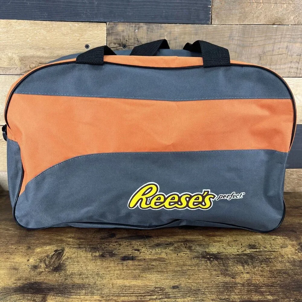 Reese’s Perfect Duffle Gym Bag Chocolate Orange 90s